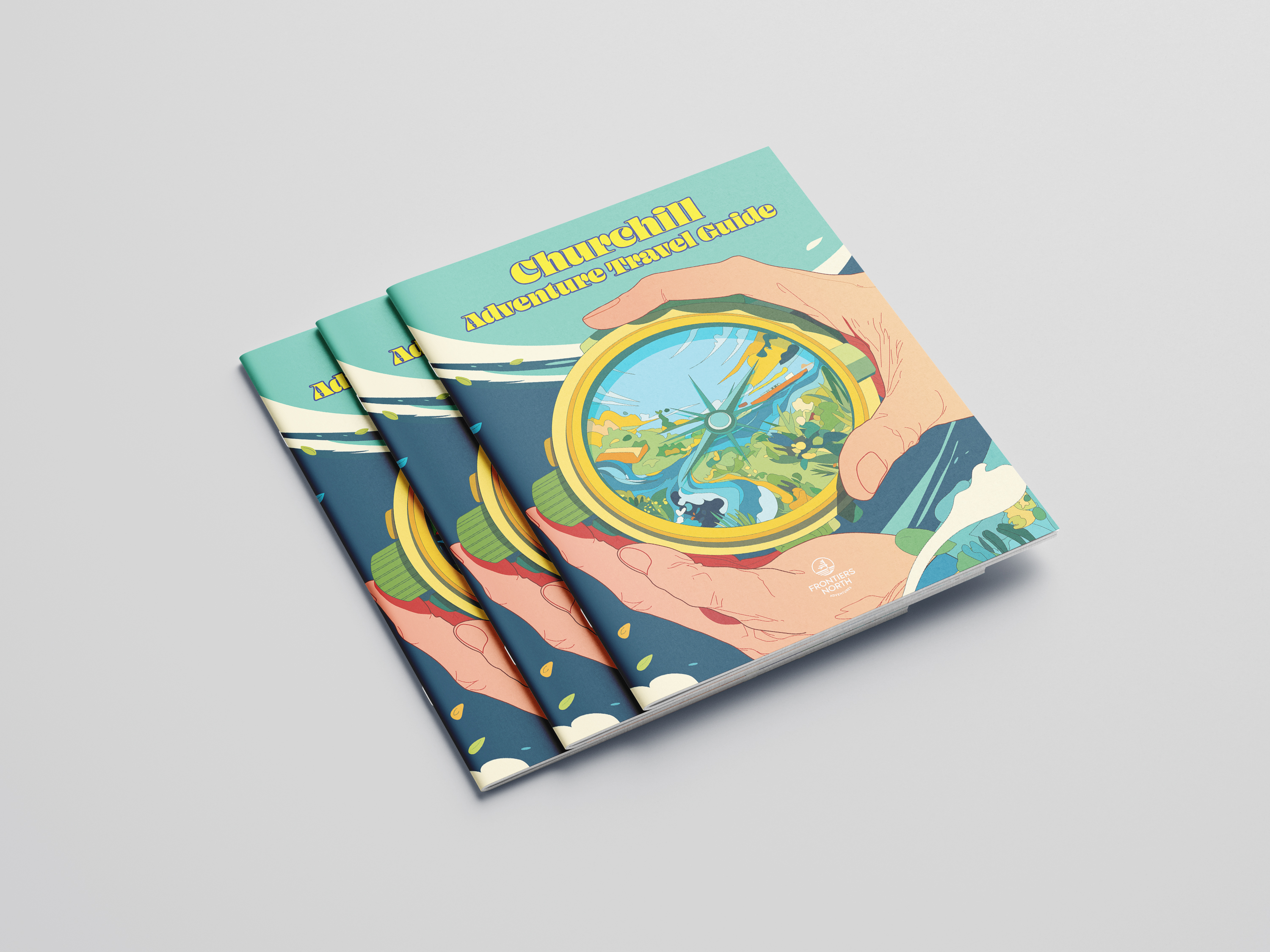 Churchill Adventure Guidebook mockup