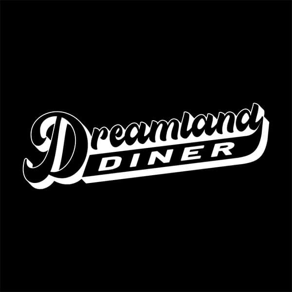 Dreamland Diner logo system presentation