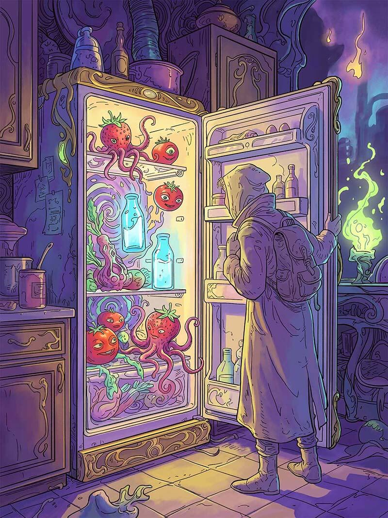Illustration artwork 1 by Qiqi Cai