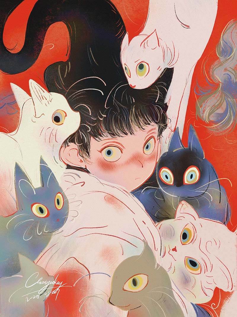 Illustration artwork 3 by Qiqi Cai