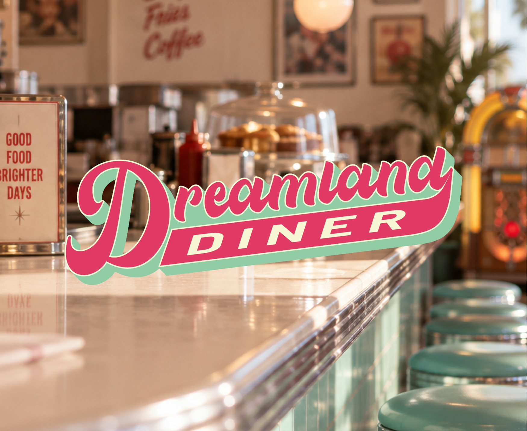 Dreamland Diner identity project